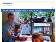 Website van Delta 