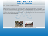 H Meedendorp Grond- en Sloopwerken