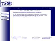 Website van Total Security Support BV 