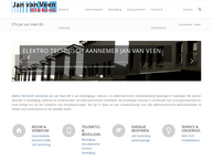Website van Van Veen Elektrotechniek 