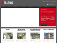 Website van Fire Proof Solutions Bv 