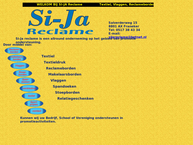 Website van Si-Ja Reclame 