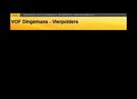 Dingemans Vierpolders Vof