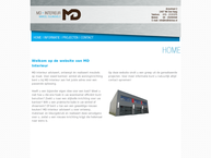 Website van MD Interieur 