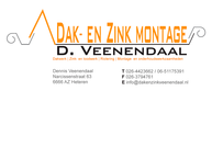 Dak- en Zinkmontage d. Veenendaal