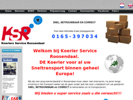 Website van Koeriers Service Roosendaal Bv 