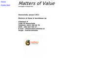 Matters of Value
