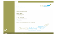 Website van Clewits Advies 