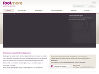 Website van Footmore Podotherapeuten 