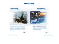 Website van Modulen en Engineering Menzing Bv 
