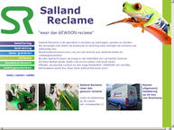 Website van Salland Reclame V.O.F. 