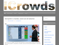 Website van iCrowds 