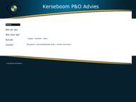 Kerseboom P&O Advies