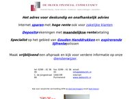 De Block Financial Consultancy