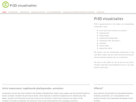 Website van Pi3D Visualisaties 