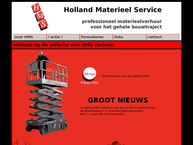 Website van Holland Materieel Leasing Bv 