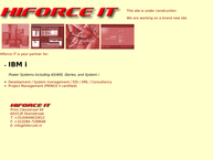 Website van Hiforce It 