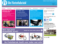 Website van De Fietsfabriek Haarlem 