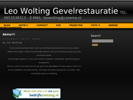 Leo Wolting Gevelrestauratie