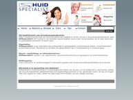 Website van Myriam Studio voor Gezichts- en Lichaamsverzorging 
