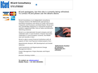Website van RCard Consultancy 