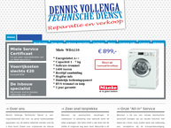 Website van Dennis Vollenga Technische Dienst 