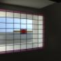 Glas in lood in dakraam, Baarn
