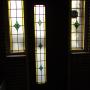 Glas in lood in voordeur, Amersfoort
