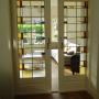 Glas in lood, kamer en suite, Zeist