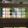 Glas in lood naast voordeur, Amersfoort