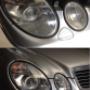 Koplamp restauratie mercedes