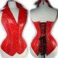 Leather vest