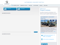 Website van Autobedrijf Lokhorst-Zoet 