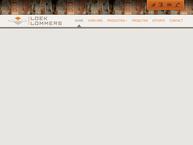 Website van Loek Lommers B.v. 