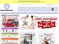 Website van Droomdomein Goes B.v. 