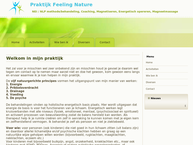 Website van Praktijk Feeling Nature 