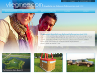Website van Balloonair Holland 