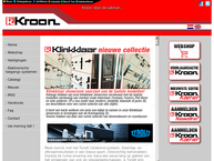 Website van Kroon B.v. 