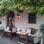 wintersfeer op het terras