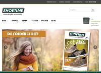 Website van Shoe Time - Eersel 
