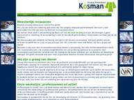 Website van Kosman Incasso Advocatuur 