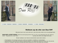 Website van Duo Riff 