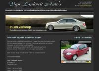 Website van Autobedrijf Gebr. van Lankvelt 
