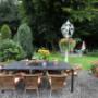 Tuin ontbijt ruimte