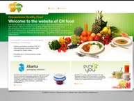 Website van Ch. Food B.v. 