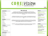 Website van Core-Vision B.V. 