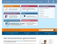 Website van Huisartsenpraktijk van der Veen 