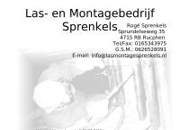 Las- en Montagebedrijf Sprenkels