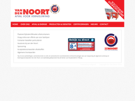 Website van Van den Noort Recycling Dongen 