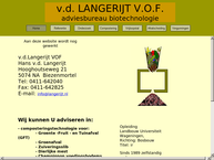 Van de Langerijt V.O.F., Biotechnologie